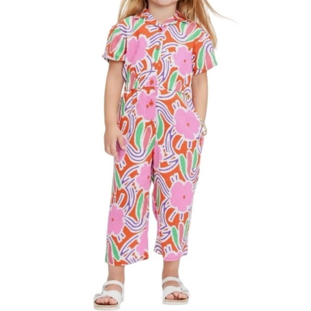 Diane Von Furstenberg for Target toddler floral jumpsuit